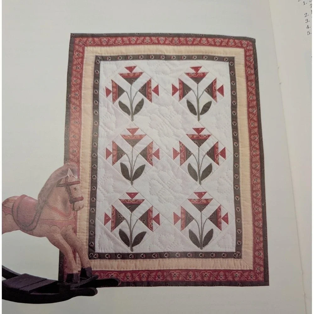Little By Little Quilts In Miniature Mary Hickey 1988 Vintage Quilting Book DIY